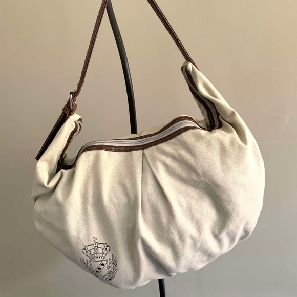 Japan made beige color hobo bag - Picture 1 of 8